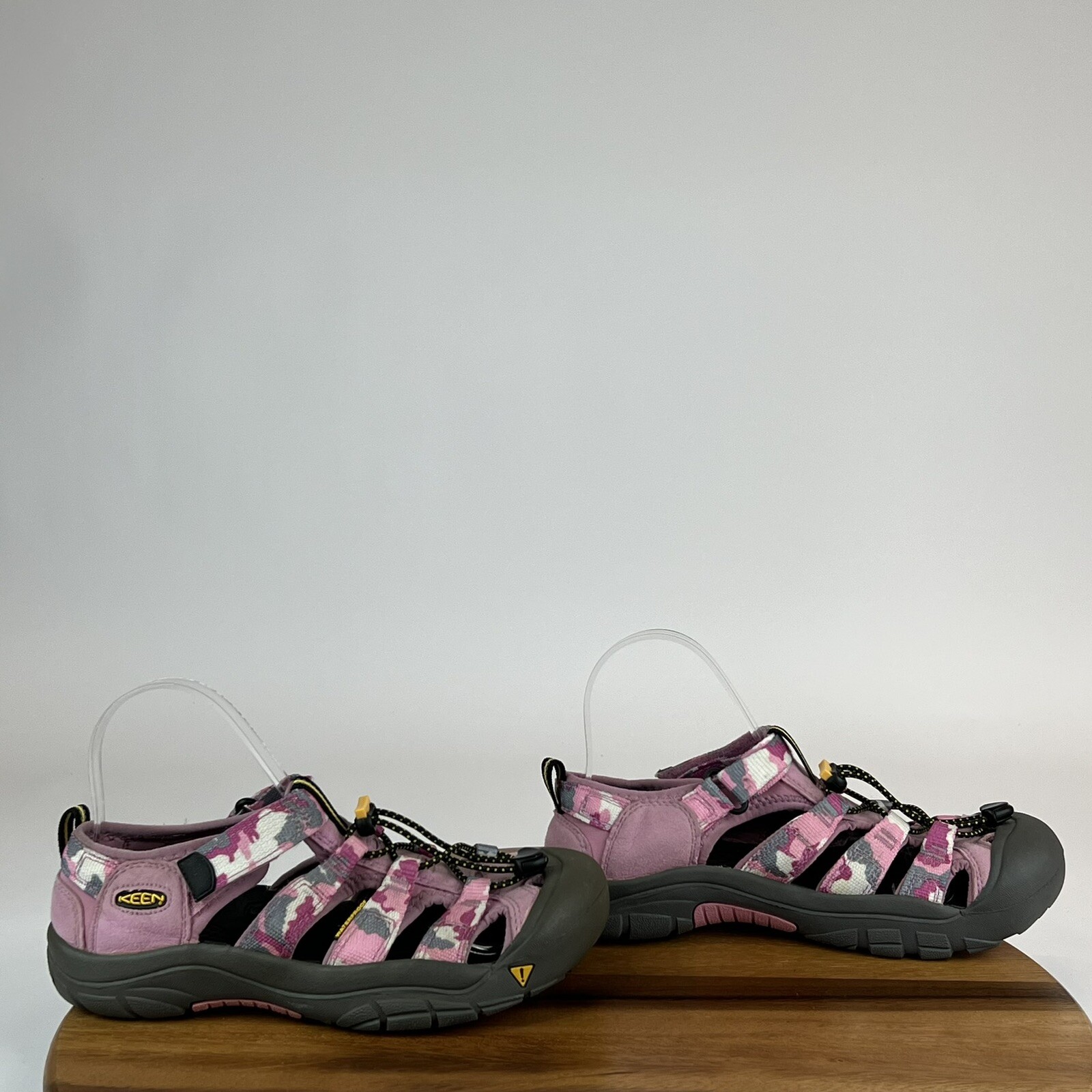 Sandali scarpe mimetiche rosa impermeabili Keen Newport H2 bambini grandi taglia 6 anni