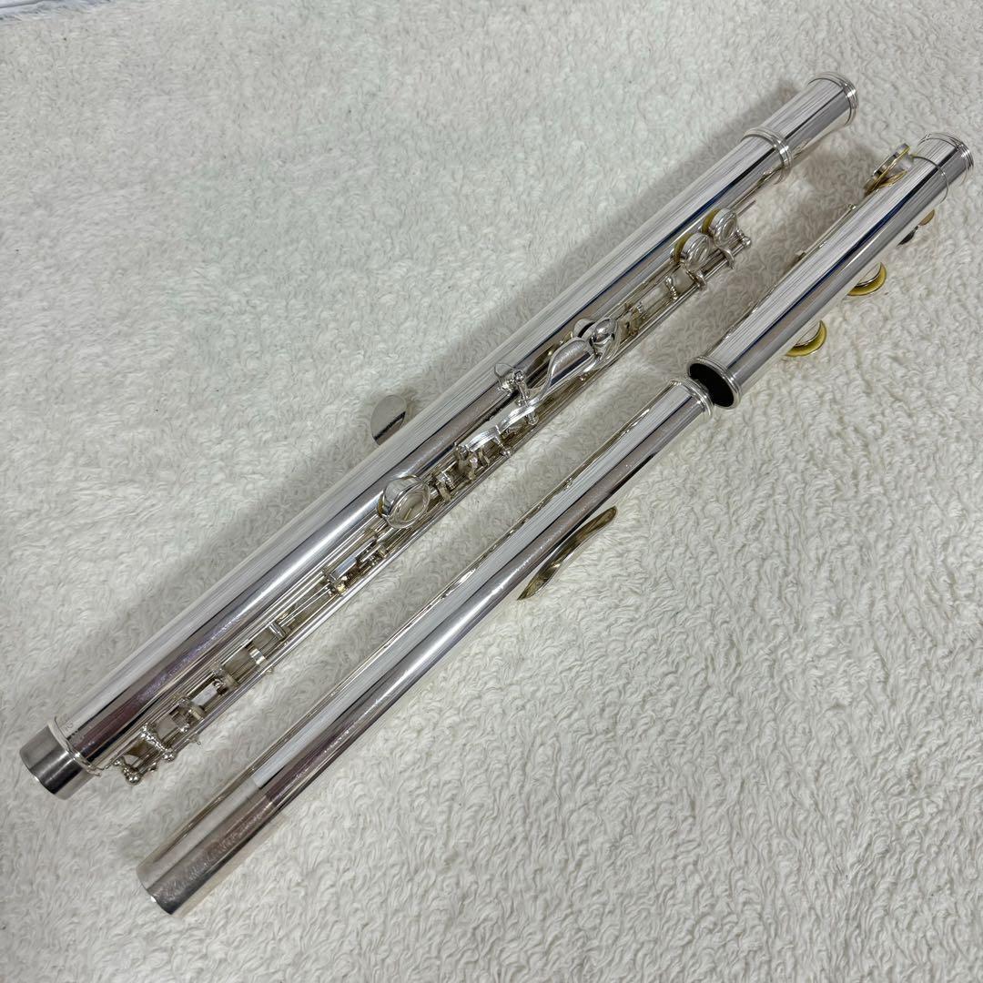 YAMAHA YFL-385 Flute Open-Hole Used with Hard Case | eBay