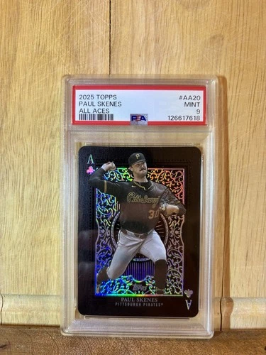 2025 Topps Series 1 - All Aces Paul Skenes #AA-20 PSA 9
