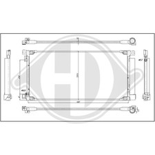 Condensateur Toyota AURIS
