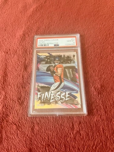 2024 TOPPS CHROME FINESSE REFRACTOR #F4 BO NIX PSA 10