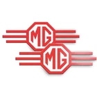 MG Stripe Badge Sticker Classic Car Vinyl Decal Licensed Product
