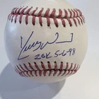 Kerry Wood Official MLB Baseball Autographed Signed Blue Ink 20K 5-6-98 CHI CUBS