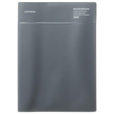 Laconic Planner 2026 B6 Weekly Pocket Gray LIS93-240GY