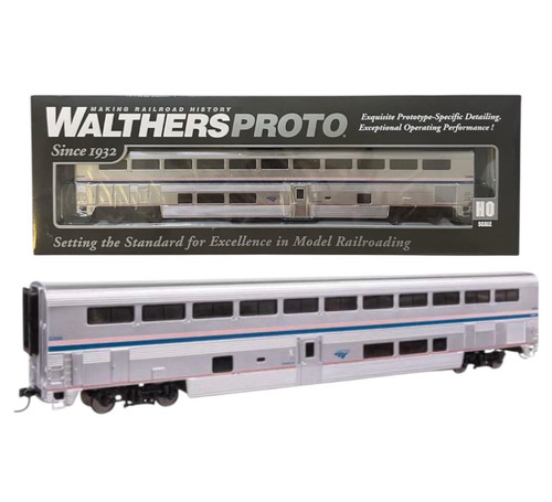 Walthers 920-12027 HO 85ft PS Superliner I Sleeper Amtrak 32000 Phase VI beleuchtet | Zustand: New