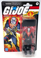 2020 Hasbro GI JOE Retro Collection DESTRO 3.75 Action Figure MOC ARAH Cobra