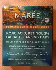 Maree Kojic Acid , Retinol 2% Facial Cleansing Bars