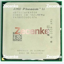 AMD Phenom II X6 1055T 2.8 GHz Six Core HDT55TWFK6DGR Processor 95W
