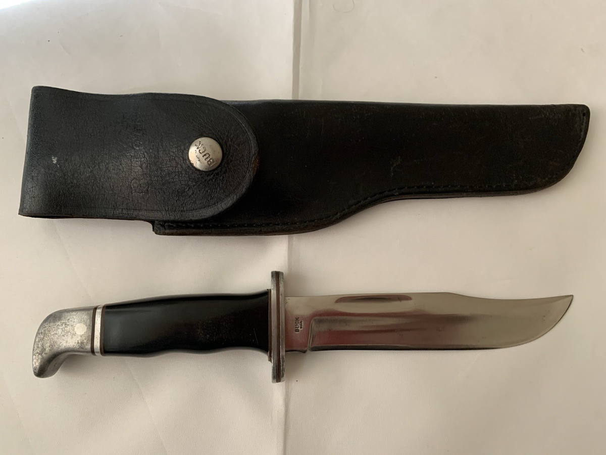 Vintage Buck 119 Special Fixed Blade Knife - 1967-72 Two Line