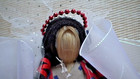 Native American Bridal Corn Husk Doll 12" Tall in Ceremonial Dress with Braids — photo 9