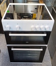 Beko 60cm Electric caramic Cooker in white FDC6701W