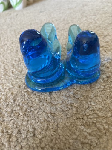 Vintage Leo Ward Bluebird Of Happiness Double Bird On Heart Signed 1992