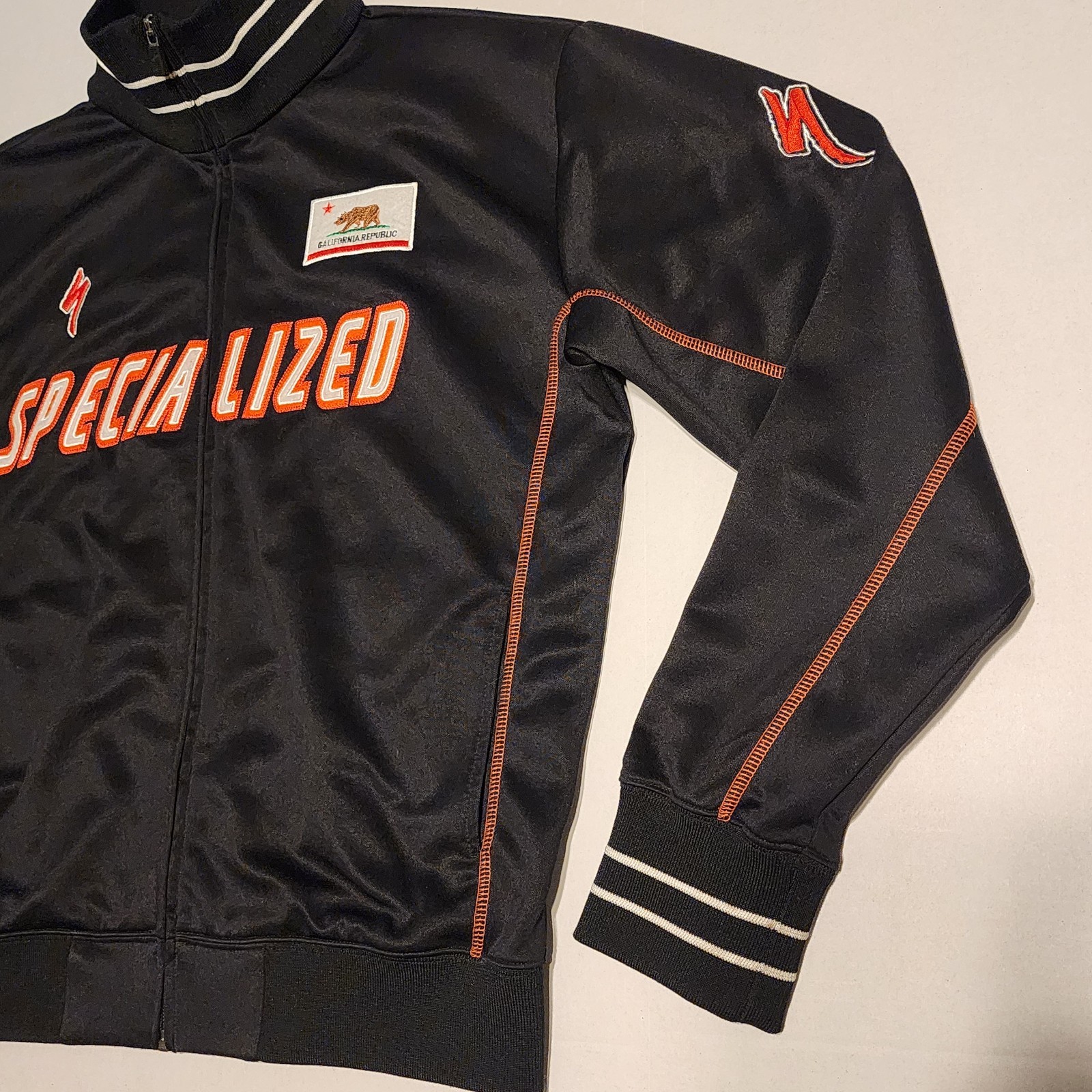 Specialized Zip Down Fleece Jacket California Rep… - image 5