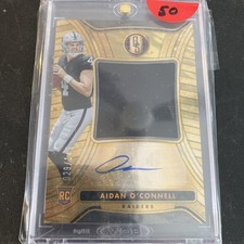 2023 Panini Gold Standard - Rookie Jersey Autographs Jumbo Aidan O'Connell...