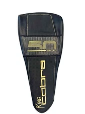 *NEW* COBRA 50TH ANNIVERSARY AEROJET DRIVER HEADCOVER-BLACK/GOLD #000