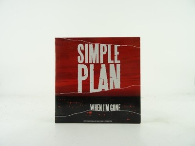 SIMPLE PLAN WHEN I'M GONE (B80) 1 Track Promo CD Single including Card Sleeve LA