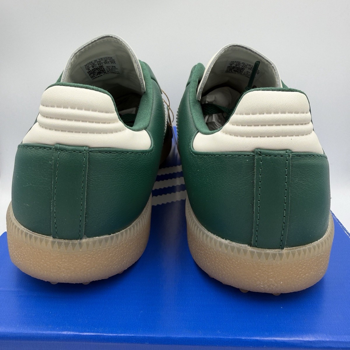 adidas Samba Golf Shoes Collegiate Green Off White Gum JP8652
