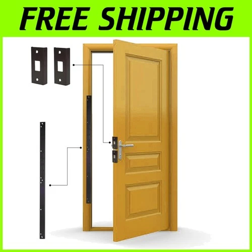 3-Piece Door Armor Mini Kit - Efficient Kick-in Prevention for Enhanced Security