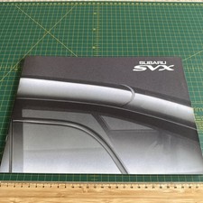 Subaru SVX coupe 4ish 4x4 GT Brochure 1992 1993 ? UK Market not JDM Alcyone XT 