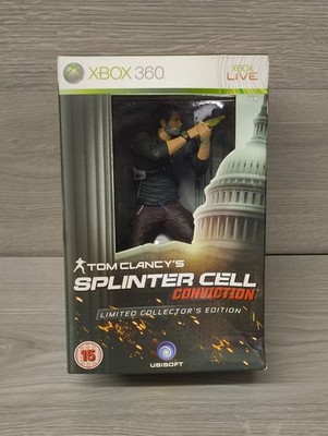 Tom Clancy's Splinter Cell: Conviction, Limited Collectors Ed Xbox 360 ohne Spiel