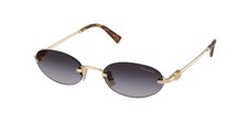MIU MIU MU A54S ZVN5D1 Pale Gold Grey Gradient 51 mm Women's Sunglasses