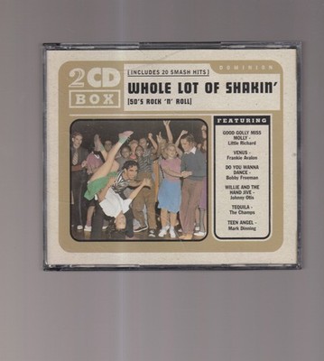Whole Lot of Shakin' [K-Tel] by Various Artists (CD, 2 Discs) W/Booklet #0126EA