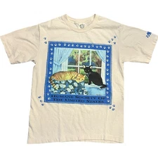 Vintage Humane Society of the United States Cat T-Shirt Medium Made in USA
