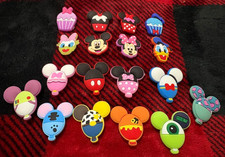 Mickey  Minnie Mouse Disney - 18pc Shoe Charms - fits crocs - FREE SHIPPING MM1