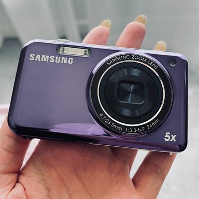 Samsung PL120 14.2 MP Dual LCD Vintage Digital Camera Selfie