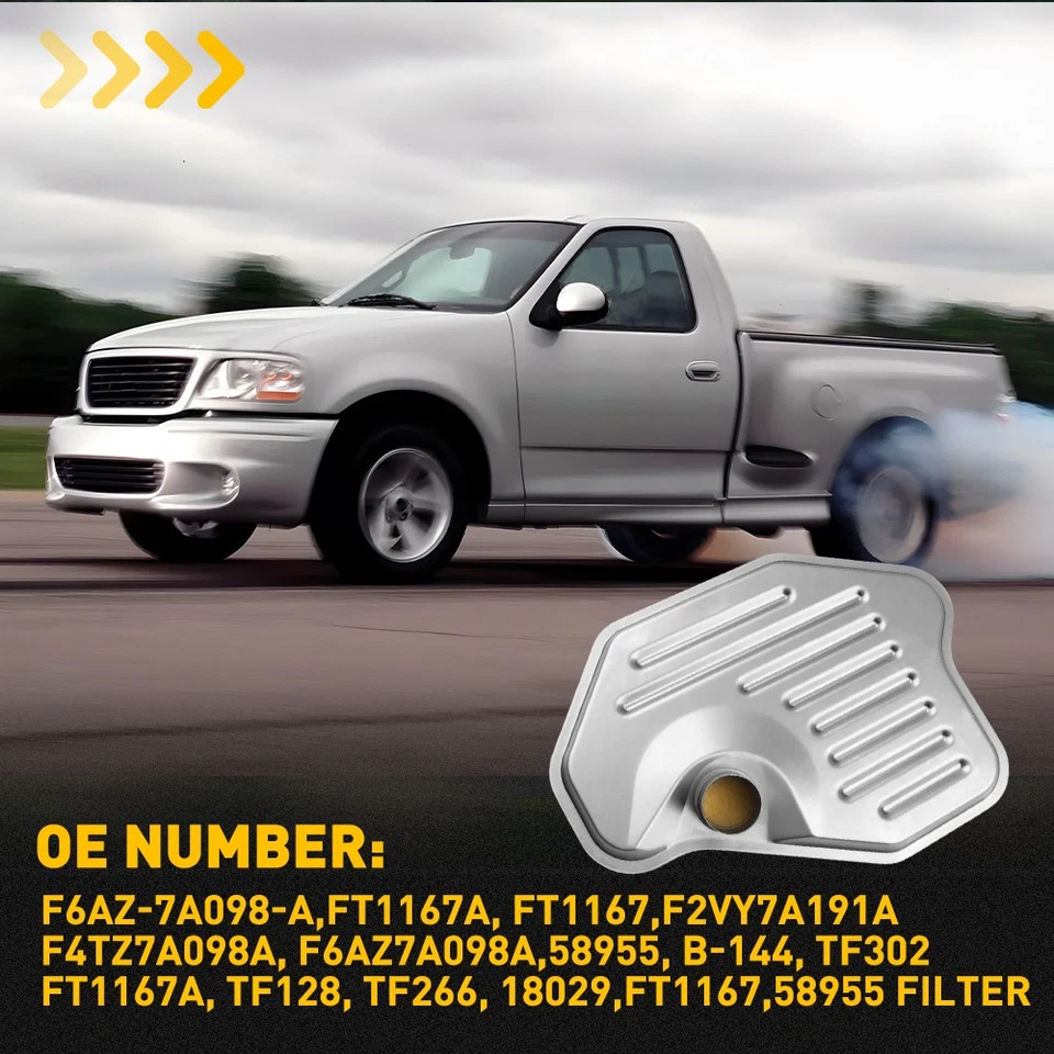 Filtro de transmisión + kit de junta de aceite para Lincoln Mark LT VIII Town Car Ford Foto 2 de 4