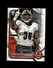 2021-22 Bowman University 1st #25 Toa Taua Nevada Wolf Pack