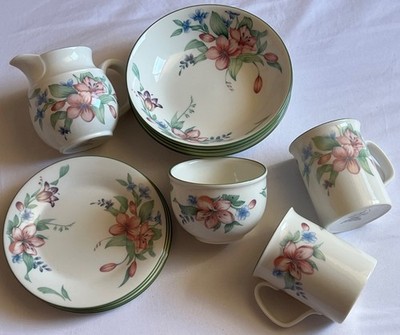 Royal Doulton Carmel Expressions Vintage Tea Coffee Set Tafelservice 12-tlg.