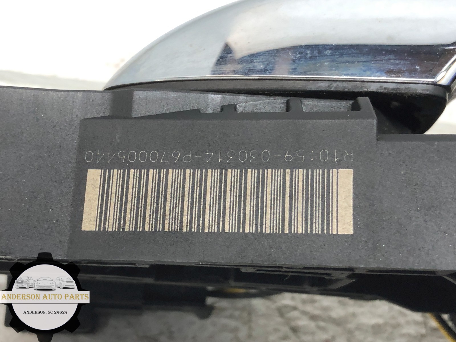 2014-2022 MASERATI QUATTROPORTE RIGHT PASSENGER REAR EXTERIOR DOOR HANDLE OEM