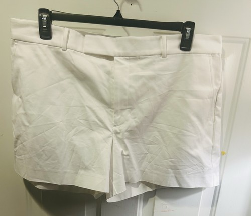 Gorgeous White Shorts By Lauren Ralph Lauren Sz 18 New!