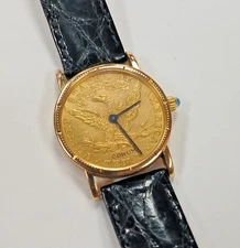 Corum $10 US Dollar Gold Coin Watch  Date 1902  Manual Wind Excellent Condition