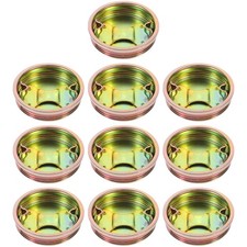 10 Pcs Drum Seal Cap Oil Replacement & Pail Lids Metal Bung Caps