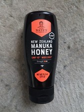 Nate's New Zealand Raw Manuka Honey UMF Certified 10 MGO 263 13.2 oz Squeeze