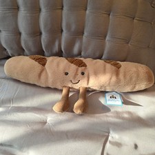 Jellycat Baguette bread Amuseable NEW with tags BNWT 