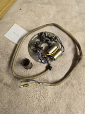 Honda CB350F CB350 Four OEM Points Plate Assembly With Collar