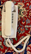 CORTELCO Beige Wall Phone Touch Tone 255415-VBA-20M USA Made 04/19 D4