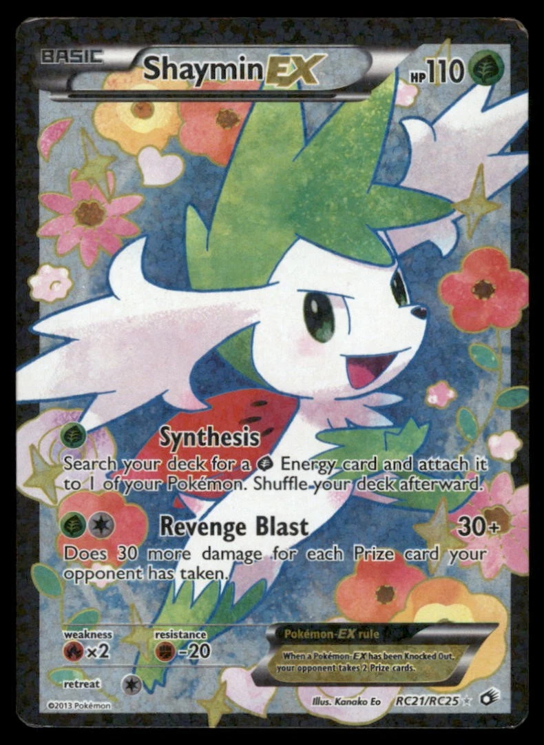 Shaymin EX Pokémon Individual Cards with Full Art for sale - eBay
