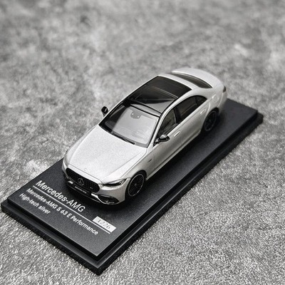 1:64 Mercedes S63 E AMG Performance 2023 Auto Modell Geschenk Dekoration