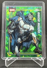 2026 Topps Chrome Marvel Comics Sapphire Doom 2099 Green 58/99 #112