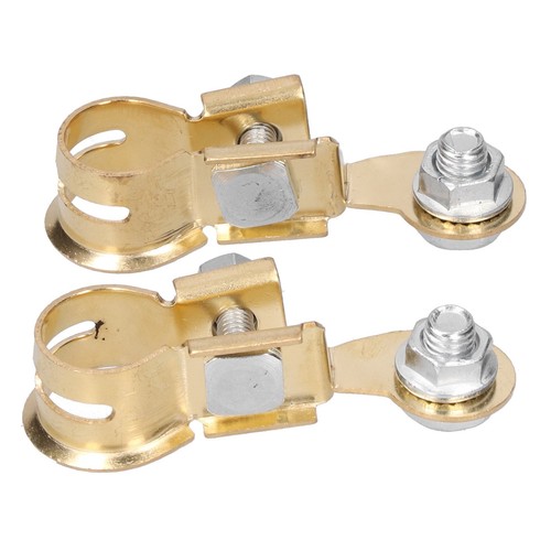 Battery Clamp Battery Terminal Strong Conductivity 2PCS For Car Maintenance