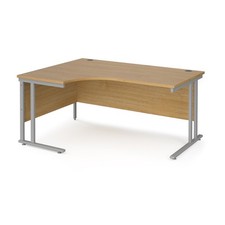Ergonomic Left-Hand Corner Desk in 3 Size Options and 5 Colour Options
