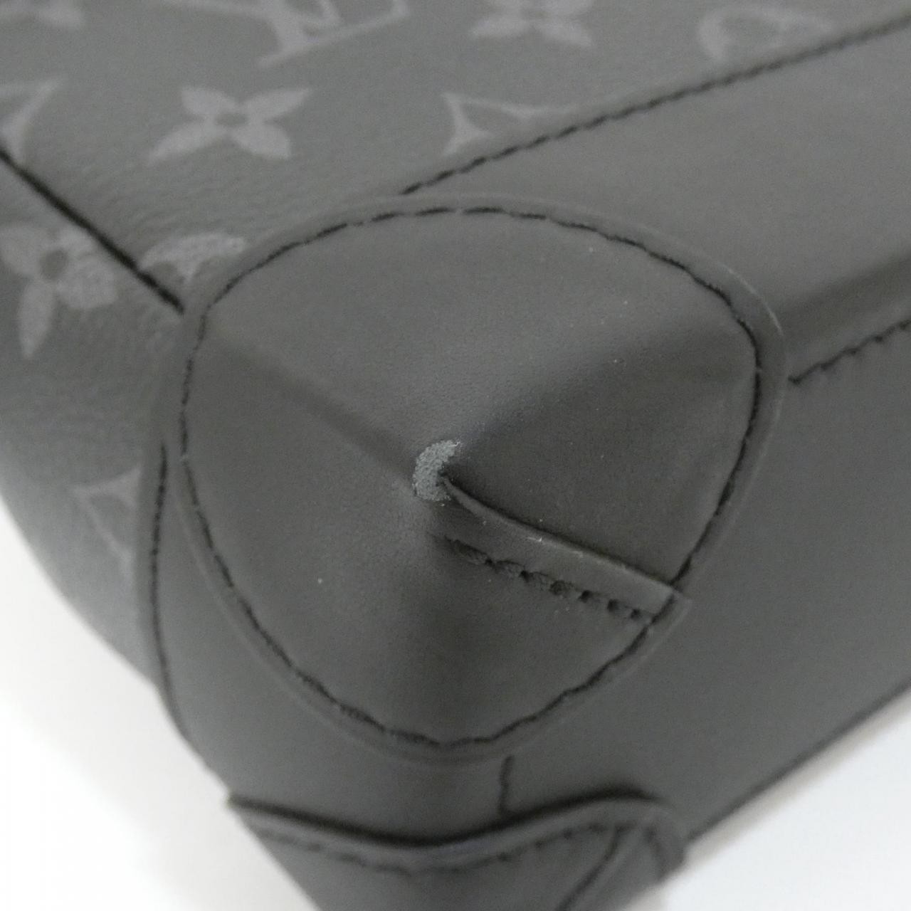 Authentic LOUIS VUITTON Monogram Eclipse Steamer … - image 3