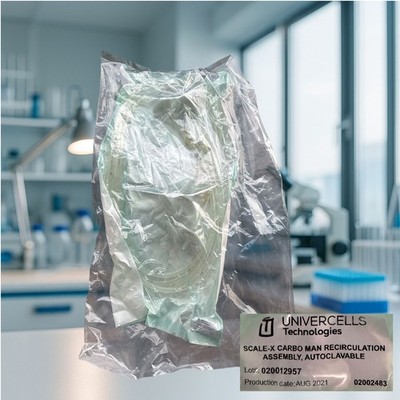 Univercells SCALE-X  CARBO Manual Recirculation Assembly   Autoclavable   GMP