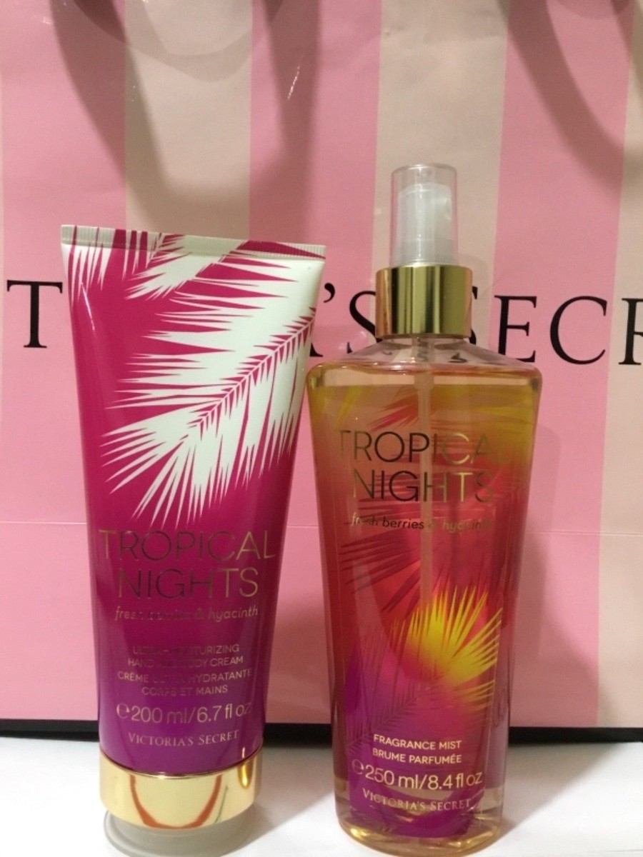 Victoria's Secret Tropical Nights Body Mist and Hand Cream Set | eBay
