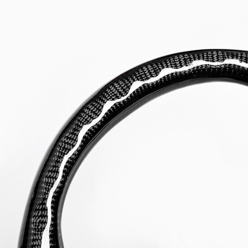 Real carbon fiber Customized LED Steering Wheel 2011-2018 RAM 1500 2500 W/Heated - Picture 12 of 12