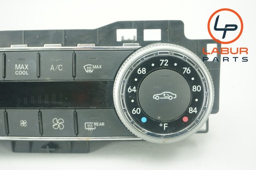 W204 08-11 Mercedes C Class A/C Heater Climate Control Switch Panel B1072 - Picture 2 of 7